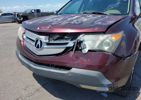 2008 Acura Mdx Technology Package из США, поврежденный, VIN 2HNYD28348H533861